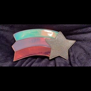 Shooting star clutch purse